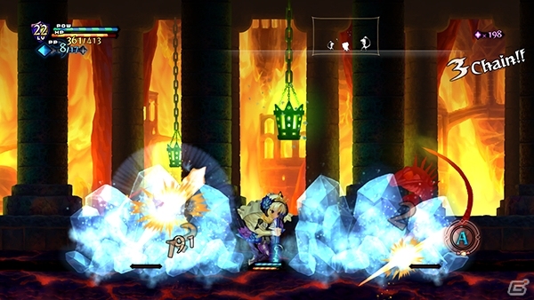 「オーディンスフィア レイヴスラシル」サイファーを使ったバトルシステムが公開！多彩な展開が待ち受けるステージ情報もの画像9