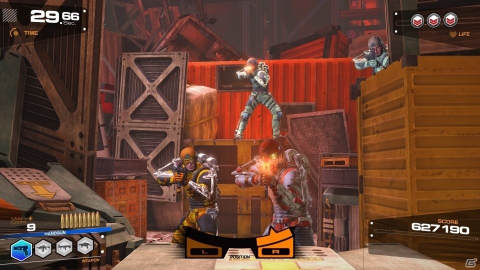 ステージ倍増のAC「タイムクライシス5 真の黒幕編」が稼働開始―新キャラクター＆ステージセレクト機能など目白押しの画像15