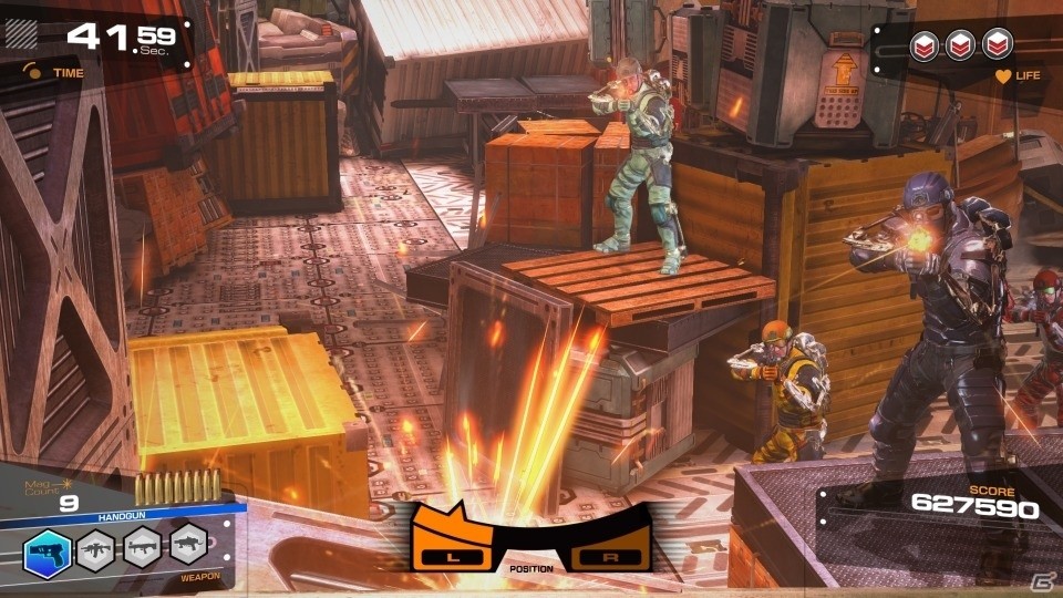 ステージ倍増のAC「タイムクライシス5 真の黒幕編」が稼働開始―新キャラクター＆ステージセレクト機能など目白押しの画像16