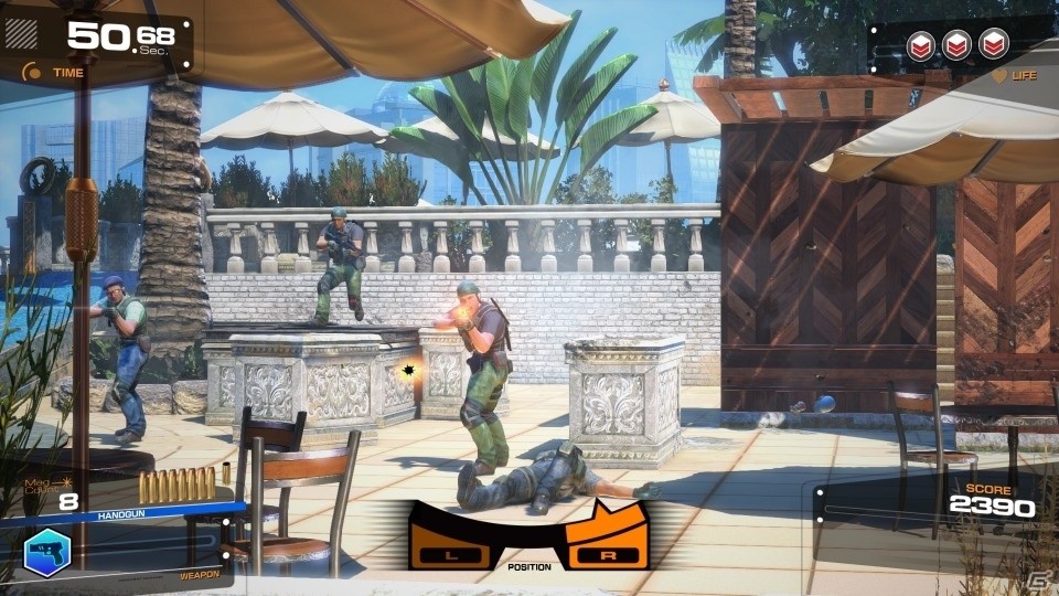 ステージ倍増のAC「タイムクライシス5 真の黒幕編」が稼働開始―新キャラクター＆ステージセレクト機能など目白押しの画像3