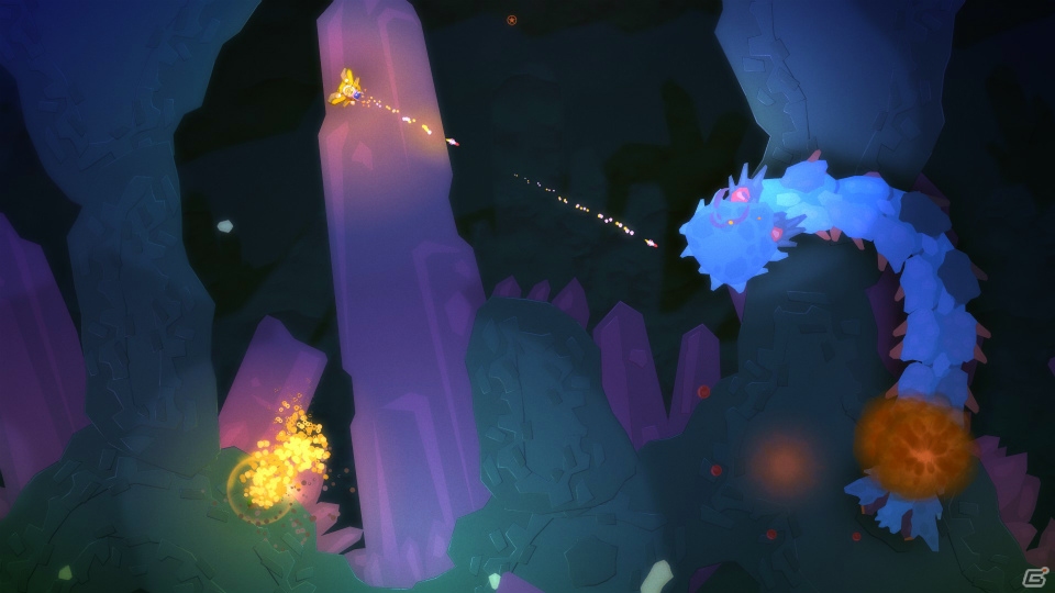 地底に取り残された人々を救助せよ！アクションSTG「PixelJunk Shooter Ultimate」がSteamにて配信―リリース記念セールも同時開催の画像3