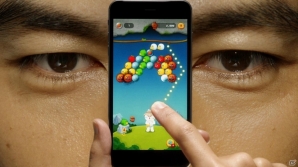 iOS/Android「LINE バブル2」俳優・要潤さんを起用したTVCMが10月23日より放映開始―“要潤史上最接写”の顔面アップ！の画像1