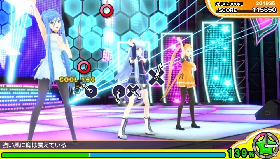 PS Vita「ミラクルガールズフェスティバル」きんいろモザイク＆蒼き鋼のアルペジオのリズムゲームPVが公開の画像4