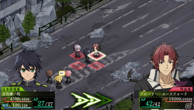 PS Vita「終わりのセラフ 運命の始まり」家族の絆が勝利のカギ！タクティカルバトル＆メインキャラクターを紹介の画像4