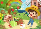 iOS/Android「LINE PLAY」自分だけの農園で作物を育てるほのぼの農園ゲーム「てのひらファーム」が提供開始