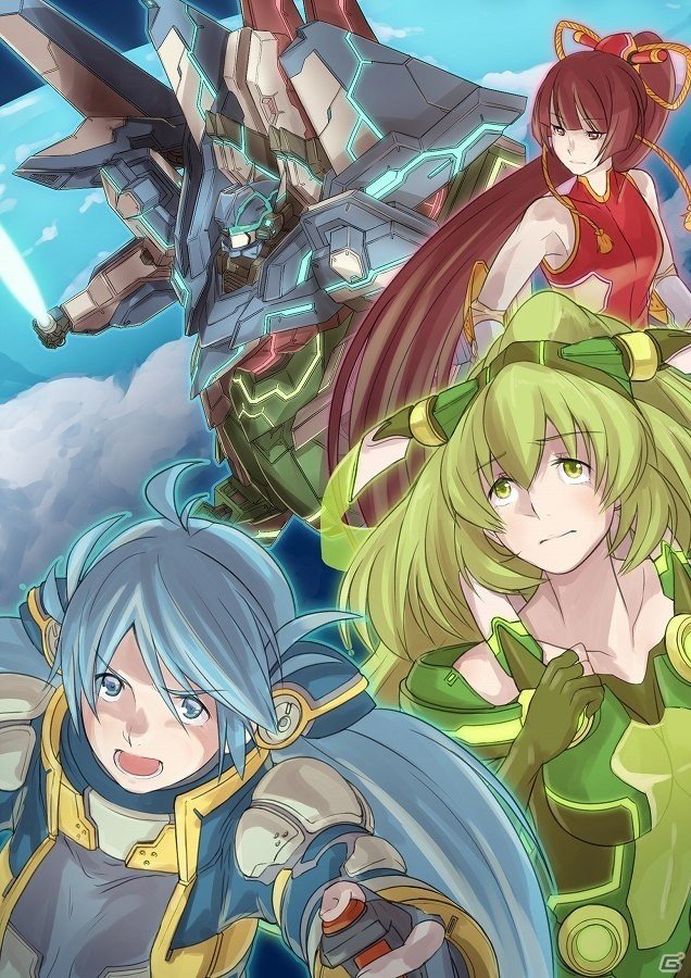 3体の僚機と変身合体を決めろ！ハクスラ方式のiOS/Android向けSTG「Galaxy Gladiator Genesis」が配信開始の画像1