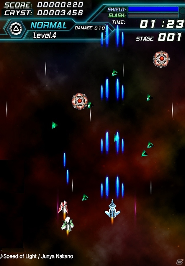 3体の僚機と変身合体を決めろ！ハクスラ方式のiOS/Android向けSTG「Galaxy Gladiator Genesis」が配信開始の画像11