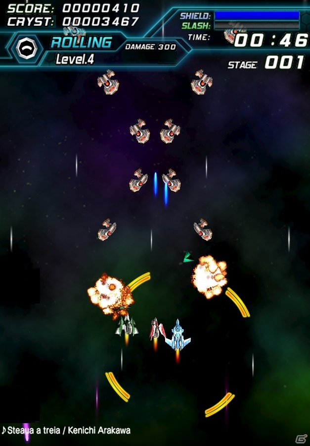 3体の僚機と変身合体を決めろ！ハクスラ方式のiOS/Android向けSTG「Galaxy Gladiator Genesis」が配信開始の画像12