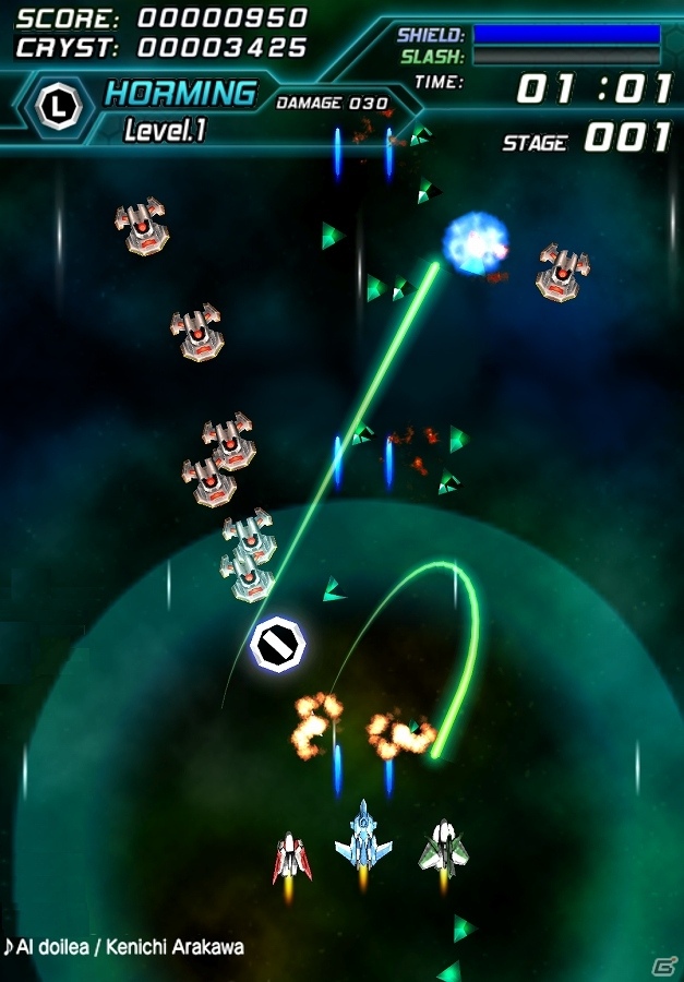3体の僚機と変身合体を決めろ！ハクスラ方式のiOS/Android向けSTG「Galaxy Gladiator Genesis」が配信開始の画像13