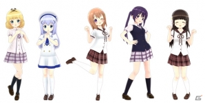 PS Vita「ミラクルガールズフェスティバル」ごちうさ、ゆるゆり、きんモザなど5作品の衣装が公開!あみあみ&COMG!の予約特典もの画像1