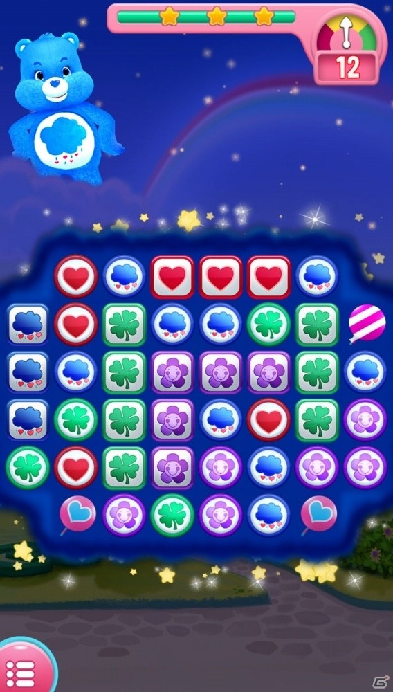ケアベアが3マッチパズルゲームに！iOS/Android「ケアベア ベリーマッチ」日本語版が配信開始の画像2