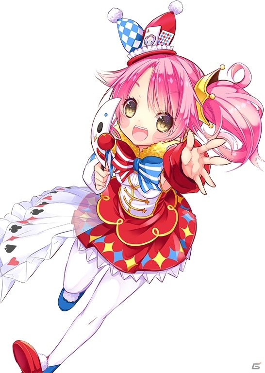 ニコニコアプリ「桃色大戦ぱいろん・生」ちょっと怖がられてるけど心優しいピエロの「ピエロット・ザ・クラウン」が登場の画像1