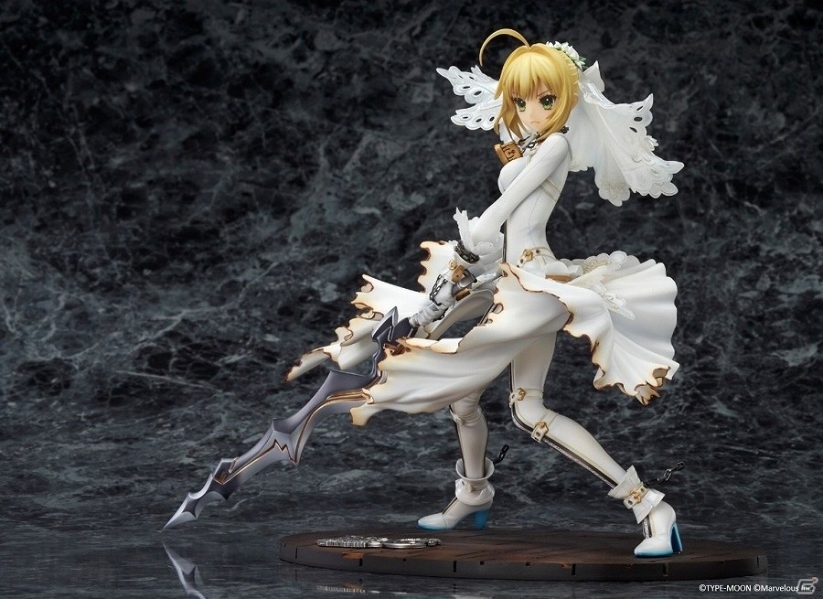 「Fate/EXTRA CCC」純白の花嫁衣装を身にまとった「セイバー・ブライド」が2016年6月に発売―本日より予約受付を開始！の画像2