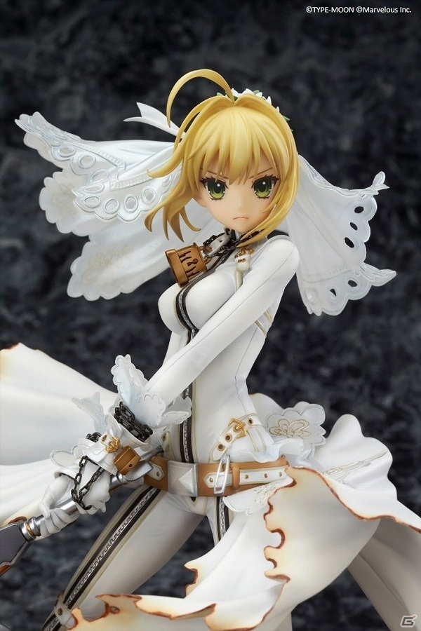 「Fate/EXTRA CCC」純白の花嫁衣装を身にまとった「セイバー・ブライド」が2016年6月に発売―本日より予約受付を開始！の画像5