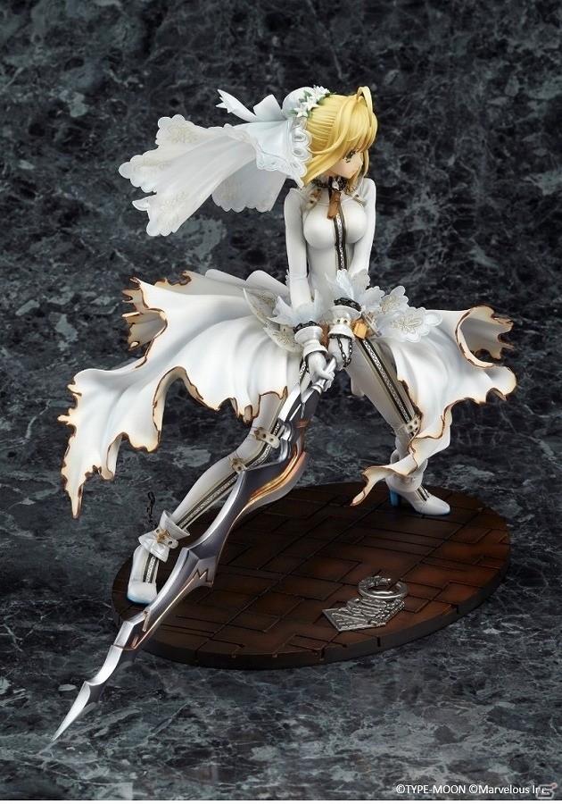 「Fate/EXTRA CCC」純白の花嫁衣装を身にまとった「セイバー・ブライド」が2016年6月に発売―本日より予約受付を開始！の画像6
