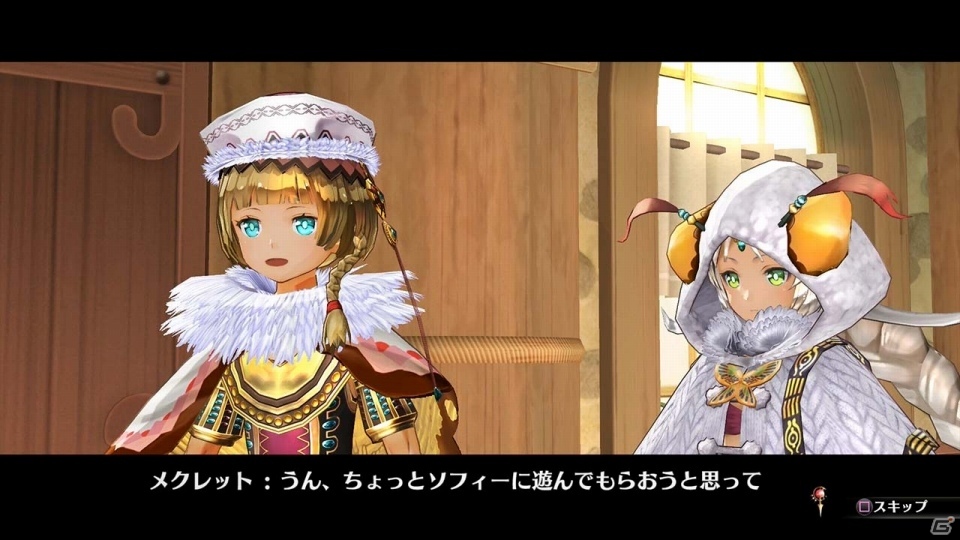 PS4/PS3/PS Vita「ソフィーのアトリエ」不思議な2人のキャラクターイメージ動画「メクレット＆アトミナ編」が公開の画像2