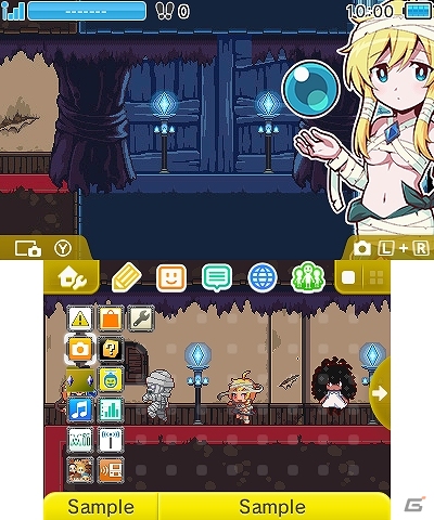 3DS「魔神少女 エピソード2 -願いへの代価-」が11月4日に配信！早期購入特典としてジズーの3DS用テーマが付属の画像32