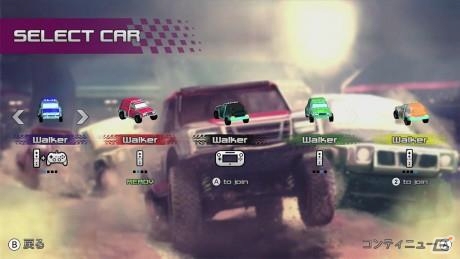 5人プレイに対応した爽快オフロード！Wii U「Rock ‘N Racing Off Road」が配信開始の画像3