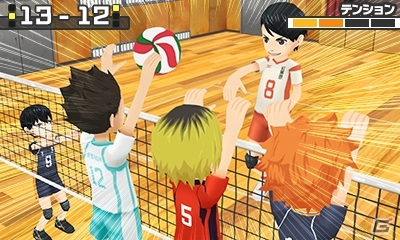 3DS「ハイキュー!! Cross team match！」発売決定記念！ゲーム第1弾の値下げセール＆3DS用テーマが配信の画像3