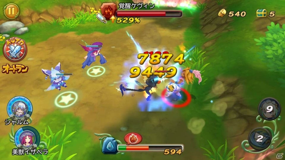 iOS/Android「聖剣伝説 RISE of MANA」にて「聖剣伝説3」コラボが開催！ケヴィン＆シャルロットがステージボスとして出現の画像3
