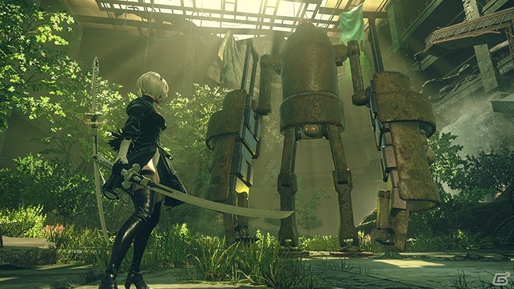 「NieR」シリーズ最新作の正式名称が「NieR:Automata」に決定！最新トレーラーやアンドロイド兵士「2B」のプロフィールが公開の画像3