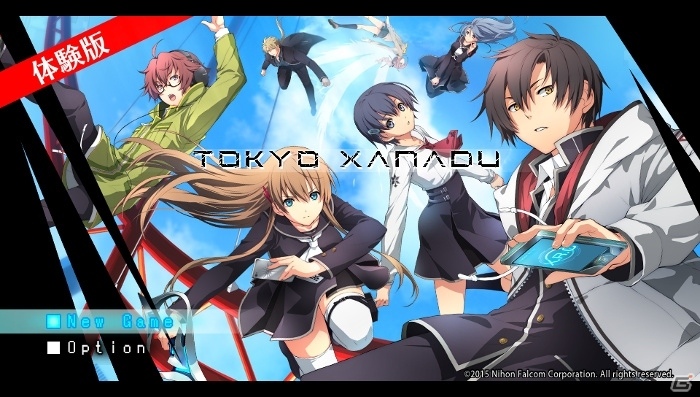 PS Vita「東亰ザナドゥ」TGS体験版がPS Storeにて配信―好みのキャラクターたちと探索＆ボス戦まで収録の画像1