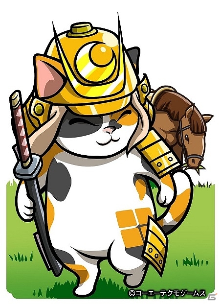 iOS/Android「のぶニャがの野望」ミケだ騎馬隊のねこ武将を描きおろしで追加！アップデート「甲斐の牙」が実施の画像3