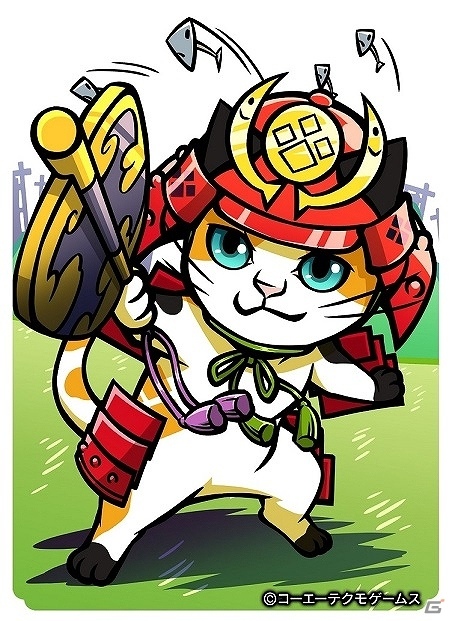 iOS/Android「のぶニャがの野望」ミケだ騎馬隊のねこ武将を描きおろしで追加！アップデート「甲斐の牙」が実施の画像4