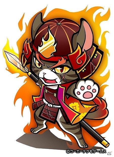 iOS/Android「のぶニャがの野望」ミケだ騎馬隊のねこ武将を描きおろしで追加！アップデート「甲斐の牙」が実施の画像5