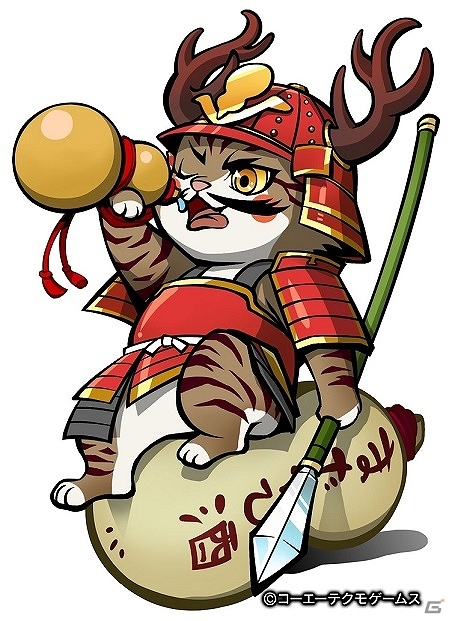 iOS/Android「のぶニャがの野望」ミケだ騎馬隊のねこ武将を描きおろしで追加！アップデート「甲斐の牙」が実施の画像6