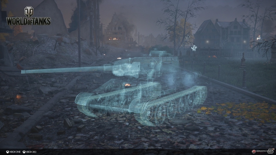戦車がスケスケだぜ!! Xbox One/Xbox 360版「World of Tanks」にてハロウィンモード「デッドシティー」が開催の画像5