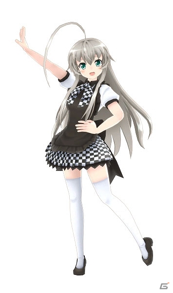 PS Vita「ミラクルガールズフェスティバル」這いよれ！ニャル子さんF＆未確認で進行形のコスチュームを紹介の画像1