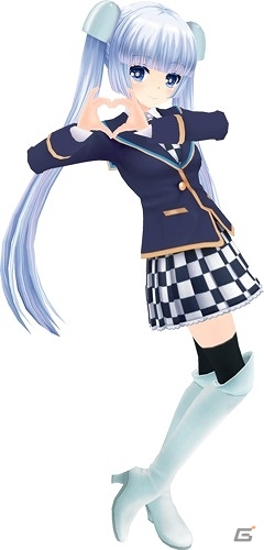 iOS/Android「ガールフレンド（♪）」堀江由衣さん演じるミス・モノクロームが3Dで登場決定！の画像2
