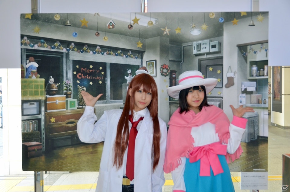 「STEINS;GATE」とアトレ秋葉原のコラボイベントがスタート！キャラクターに扮したコスプレイヤーさんと一緒に館内を回ってきたの画像10