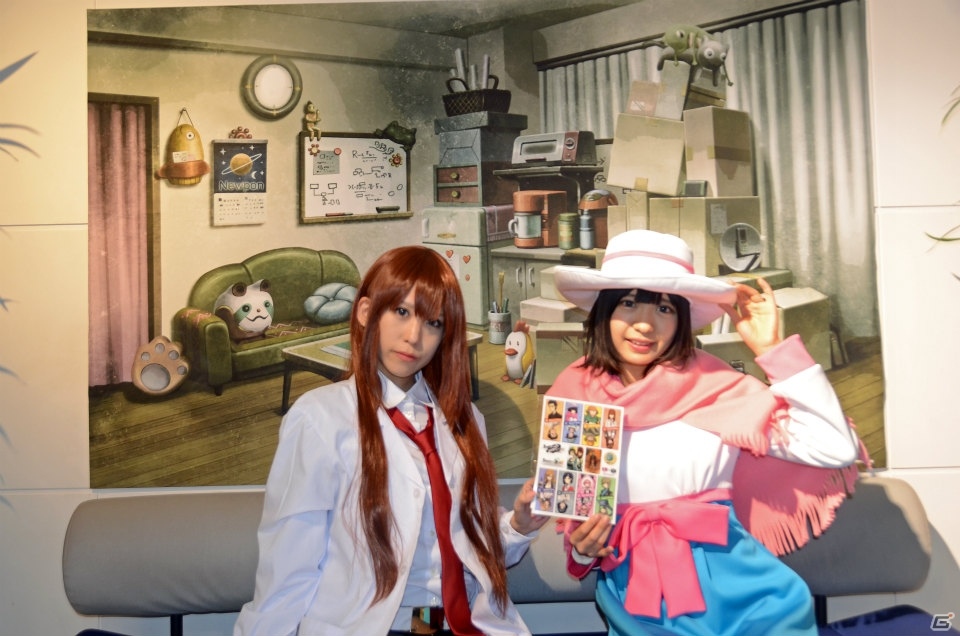 「STEINS;GATE」とアトレ秋葉原のコラボイベントがスタート！キャラクターに扮したコスプレイヤーさんと一緒に館内を回ってきたの画像11