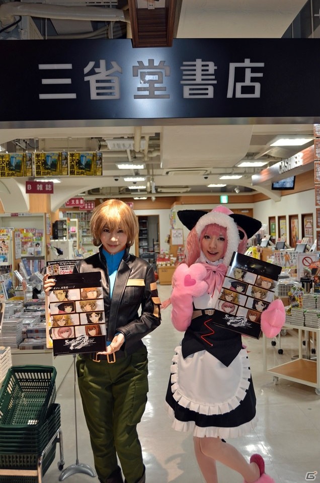 「STEINS;GATE」とアトレ秋葉原のコラボイベントがスタート！キャラクターに扮したコスプレイヤーさんと一緒に館内を回ってきたの画像18