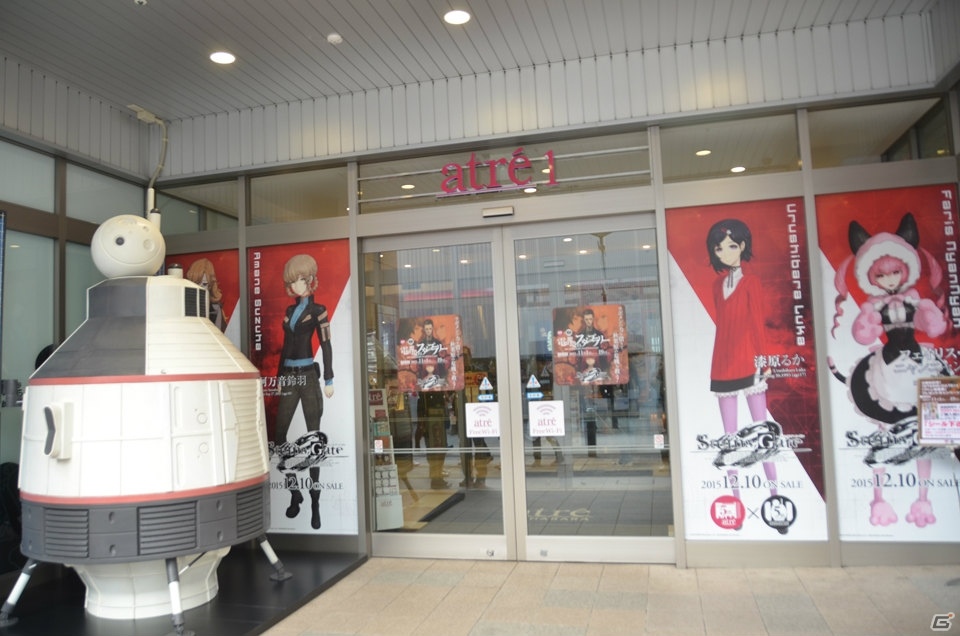 「STEINS;GATE」とアトレ秋葉原のコラボイベントがスタート！キャラクターに扮したコスプレイヤーさんと一緒に館内を回ってきたの画像21