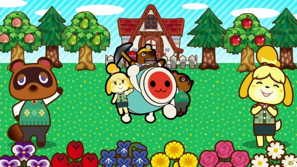 Wii U「太鼓の達人 あつめて★ともだち大作戦！」収録曲第3弾が公開！「どうぶつの森」「パックマン」などamiiboに対応決定の画像10