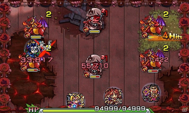 3DS「モンスターストライク」オリジナルモンスター・オリーブたちのステータスが公開！横長バトルの比較画像もチェックの画像8