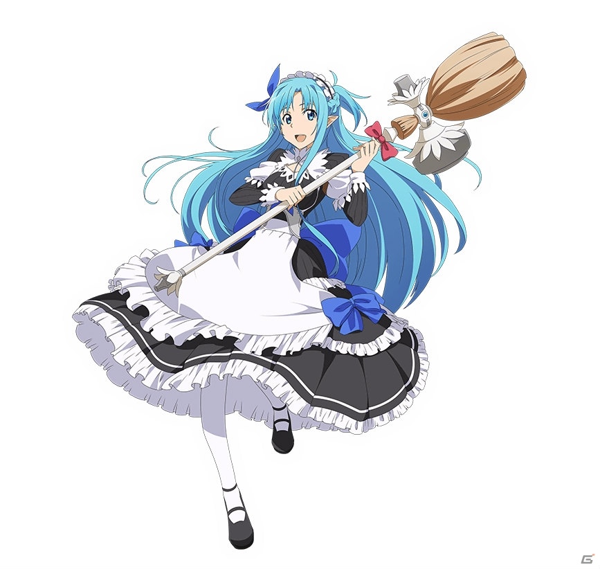 iOS/Android「ソードアート・オンライン コード・レジスタ」メイド衣装の★6 アスナ＆ストレアが登場の画像1