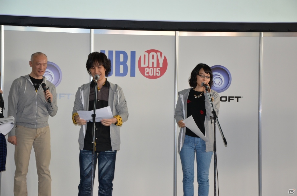 【UBIDAY 2015】ゲストに平川大輔さん、嶋村侑さんが登場！「アサシン クリード シンジケート」スペシャルステージをレポートの画像10