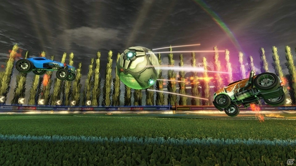ゴール目指してド派手にクラッシュ！ラジコンカーアクションとサッカーが融合したPS4「ロケットリーグ」が配信開始の画像2