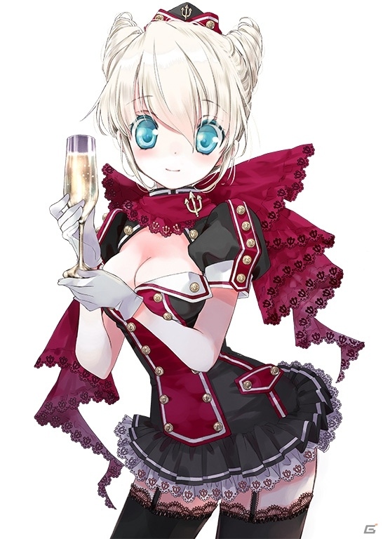 ニコニコアプリ「桃色大戦ぱいろん・生」天界出身の天使族「メグ・ジェラン」がドレス姿で登場の画像1