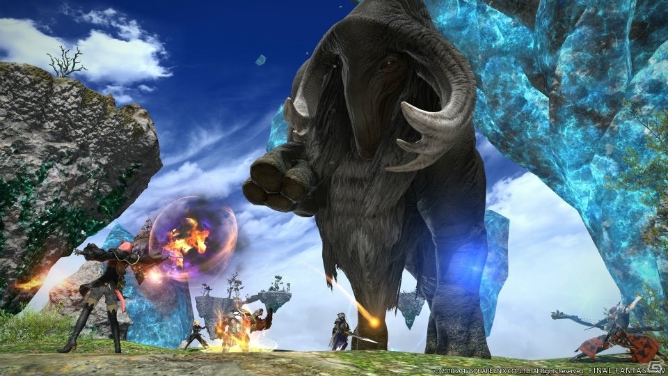 「ファイナルファンタジーXIV: 蒼天のイシュガルド」フライングマウントで探索する“雲海探索 ディアデム諸島”を紹介！の画像2
