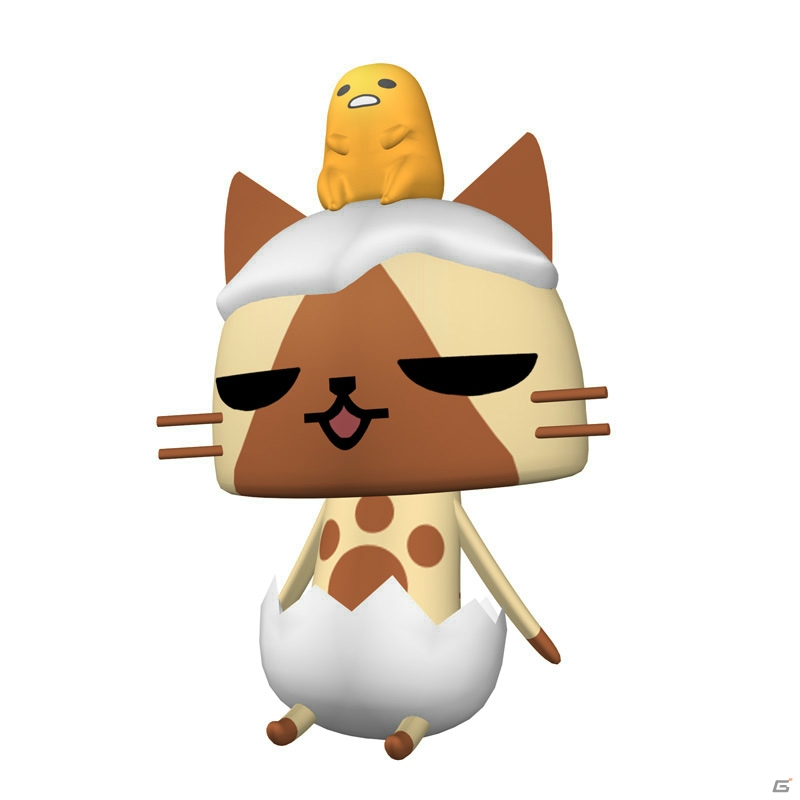 3DS「モンハン日記 ぽかぽかアイルー村DX」にて「ぐでたま」とのコラボ衣装が入手できる探検クエストが配信！の画像1