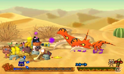 3DS「モンハン日記 ぽかぽかアイルー村DX」にて「ぐでたま」とのコラボ衣装が入手できる探検クエストが配信！の画像4