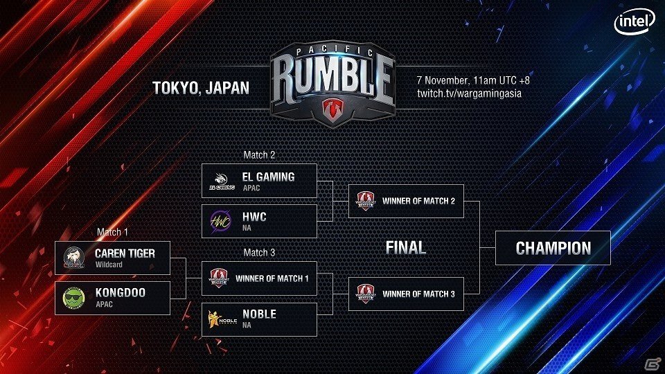 PC「World of Tanks」アジアとアメリカの強豪たちが秋葉原に集結！オフラインイベント「Pacific Rumble」が11月7日秋葉原ベルサールにて開催の画像8