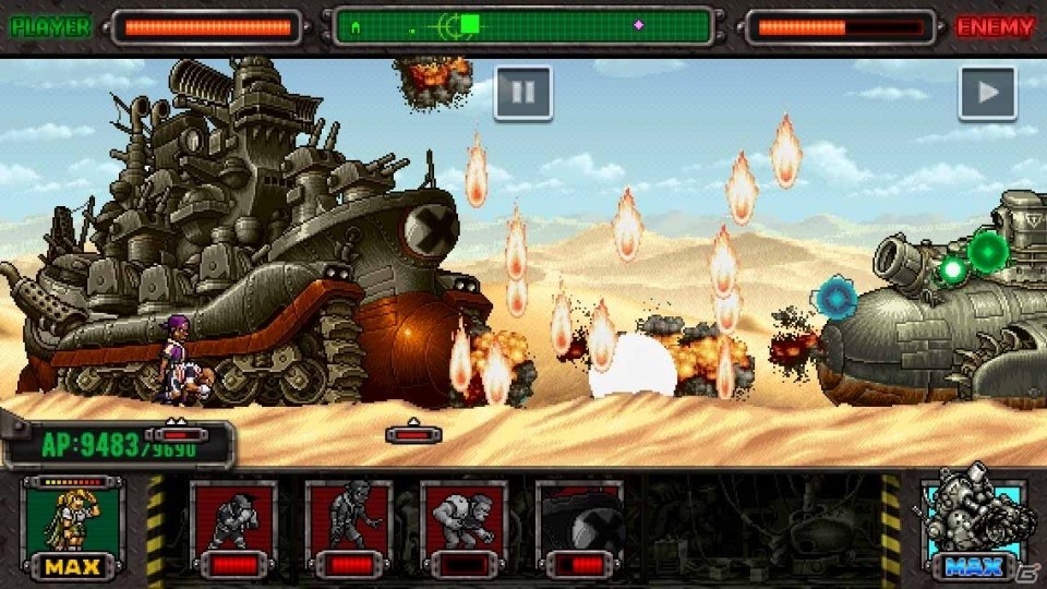 iOS/Android「メタルスラッグ ディフェンス」KOFコラボより「アメスポチーム」が参戦！ハロウィンエリアも登場の画像3