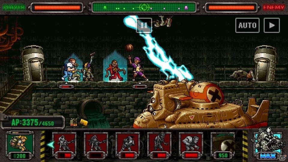iOS/Android「メタルスラッグ ディフェンス」KOFコラボより「アメスポチーム」が参戦！ハロウィンエリアも登場の画像4