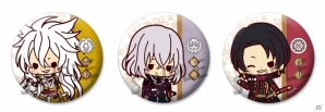 「刀剣乱舞-ONLINE-」デフォルメイラストを使用したトレーディング缶バッジ第1弾・第2弾が2016年2月より2ヶ月連続発売の画像2